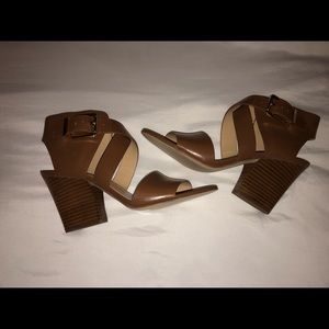 Michael kors block heels brand new size 9